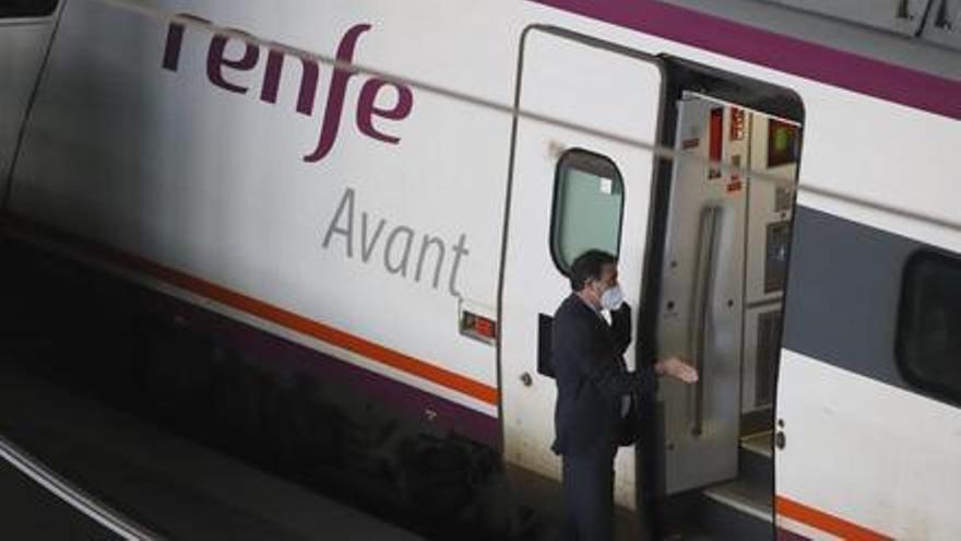 Un tren Avant de Renfe.