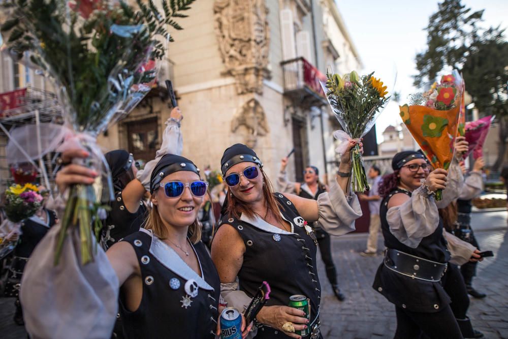 Ofrenda floral en Orihuela