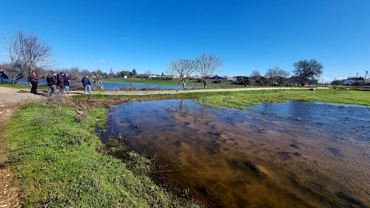 El Gobierno visita las zonas afectadas por el temporal en Extremadura