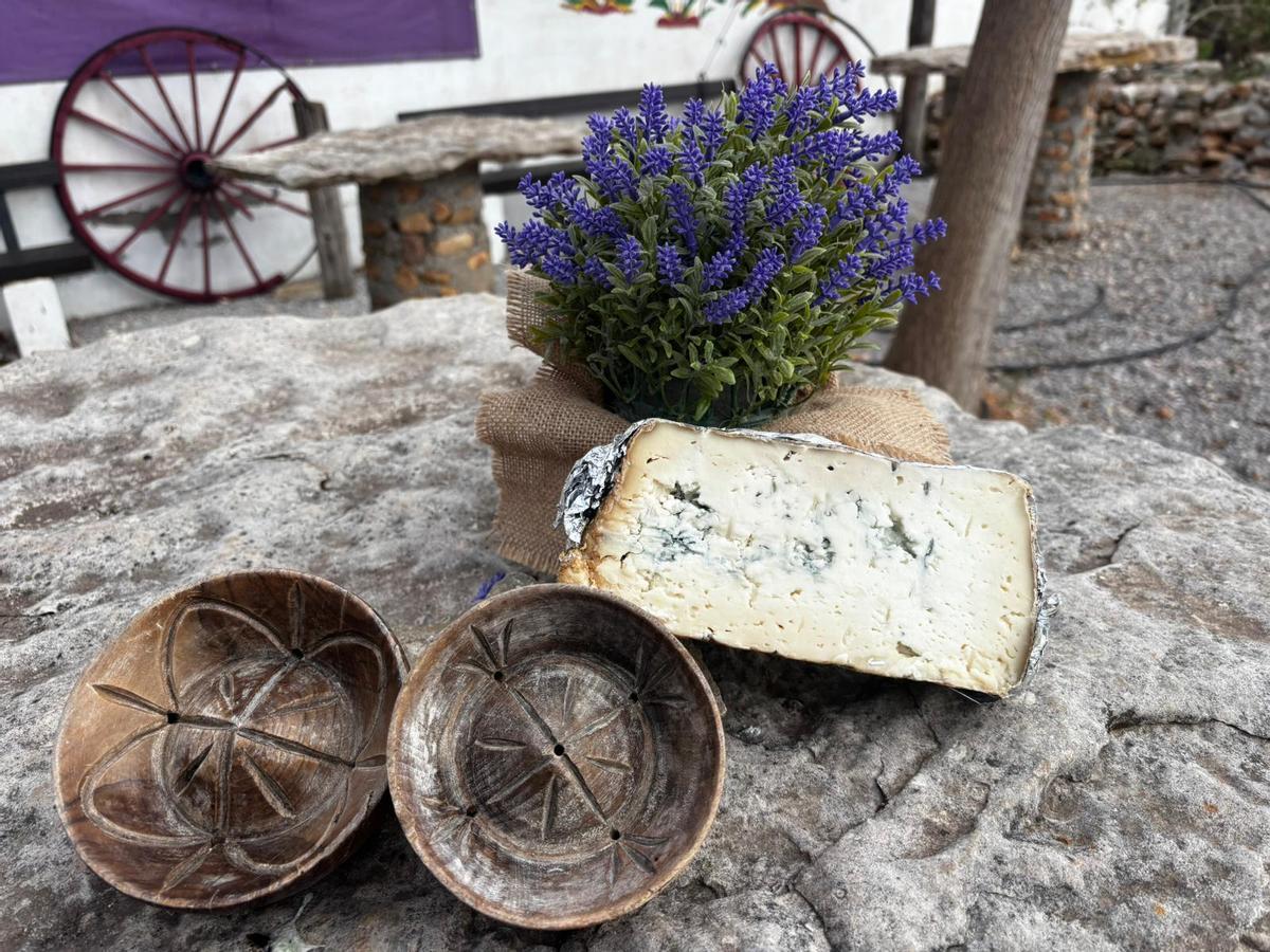 Imagen del queso de Les Coves reconocido en Francia.