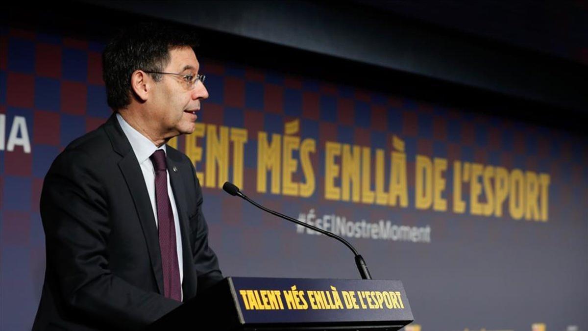 Bartomeu, presidente del Futbol Club Barcelona