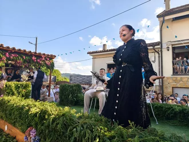 La carroza ganadora de Valdesoto, en imágenes