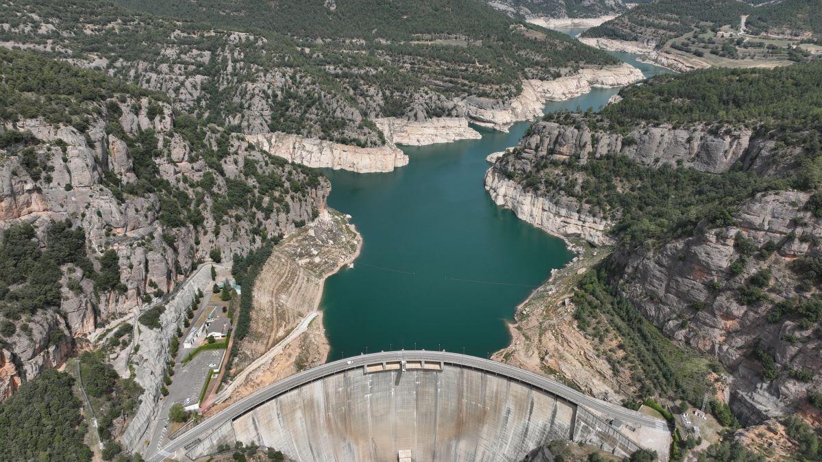 Embassament de la Llosa del Cavall, al Solsonès.