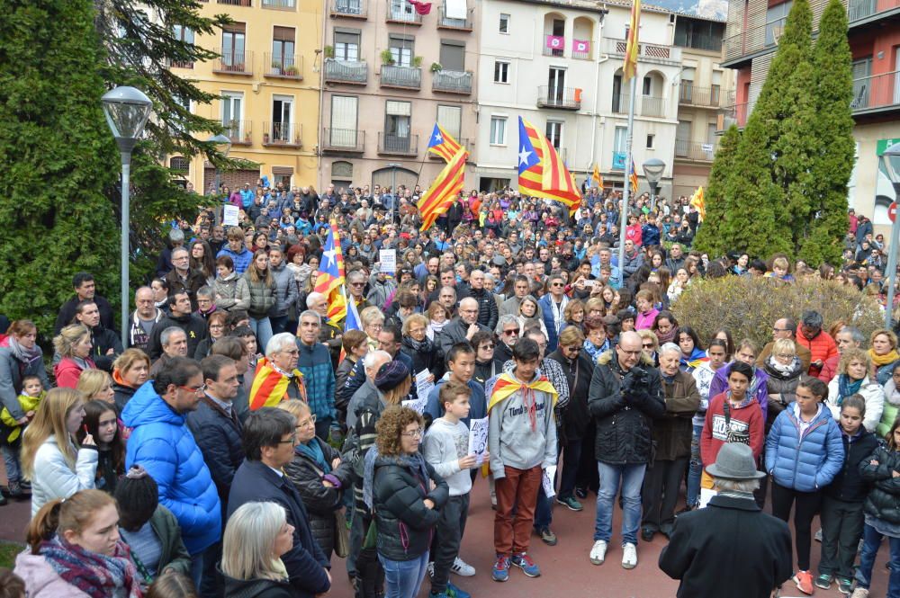 Concentració massiva a Berga