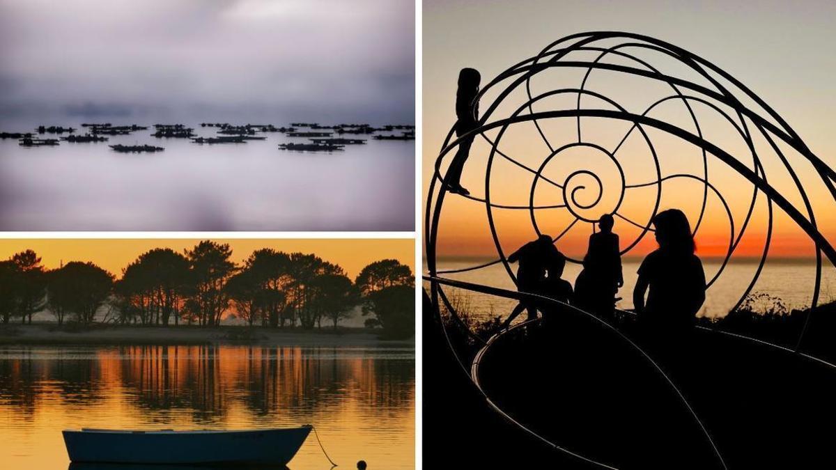 Tres imágenes de A Ramallosa, Cangas y Rande aspiran a los premios nacionales de fotografía de «Mi Rincón Favorito»