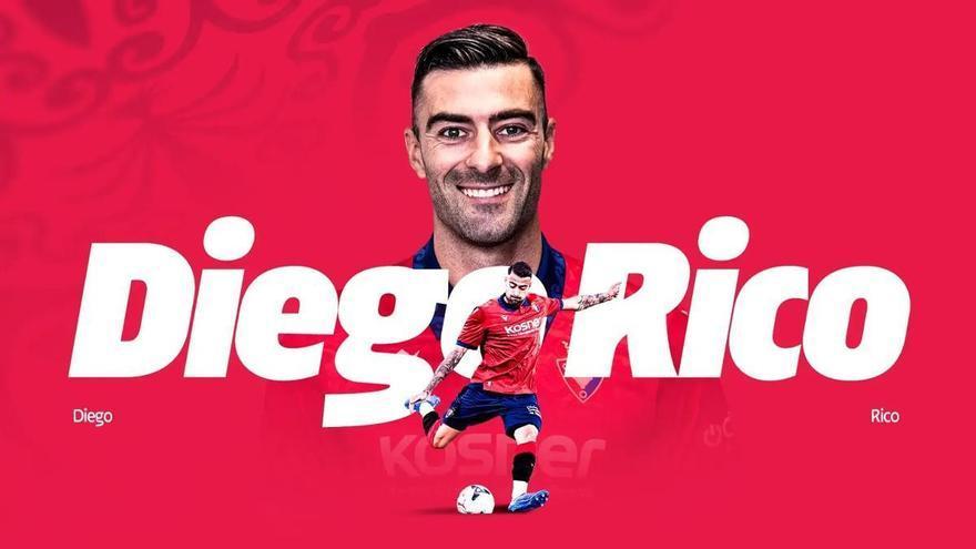El exzaragocista Diego Rico ficha por el Osasuna