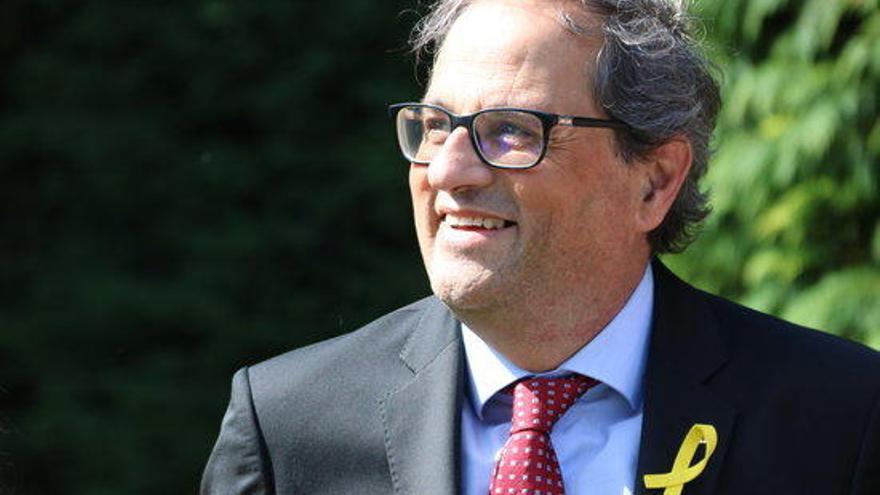 El president de la Generalitat, Quim Torra