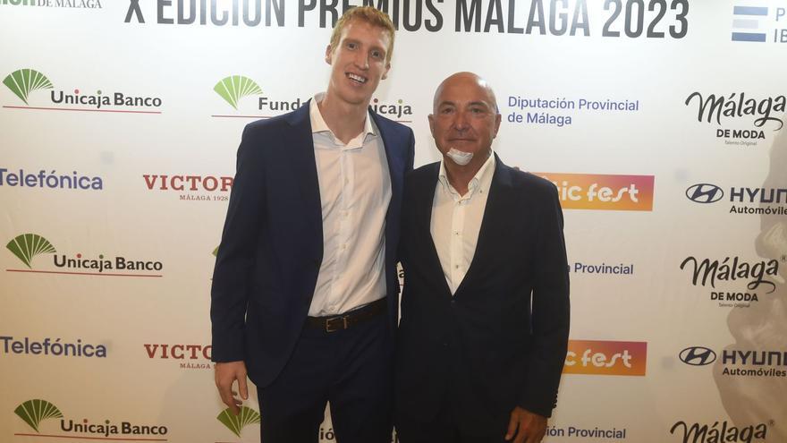 El deporte de Málaga arropa a Alberto Díaz, Premio 2023