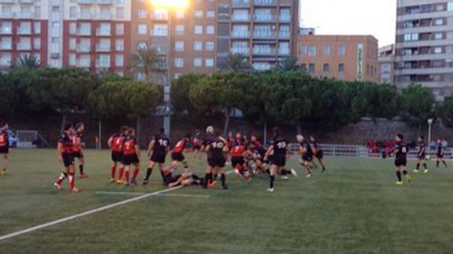 Partido del CAU en el río.