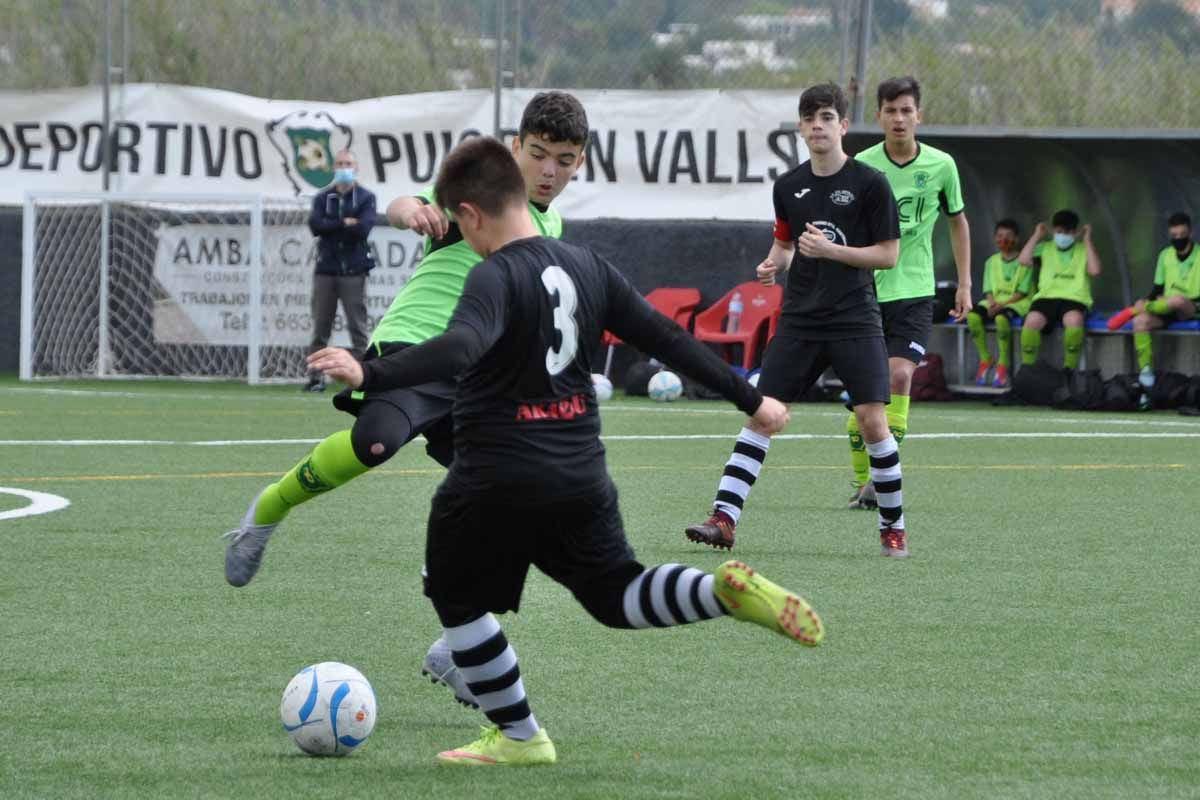 Todas las imágenes de las últimas jornadas de fútbol base (10 y 11 abril)