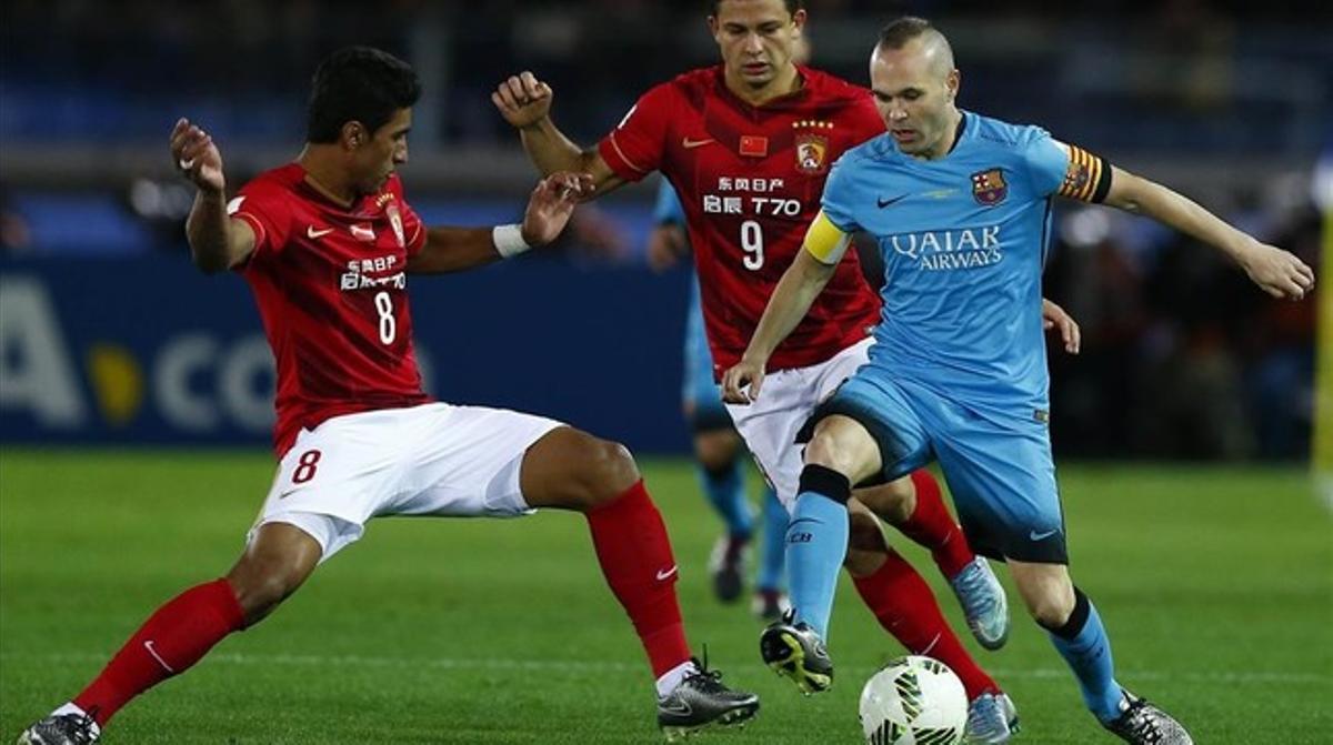Iniesta Rodeado La cresta de Andrés