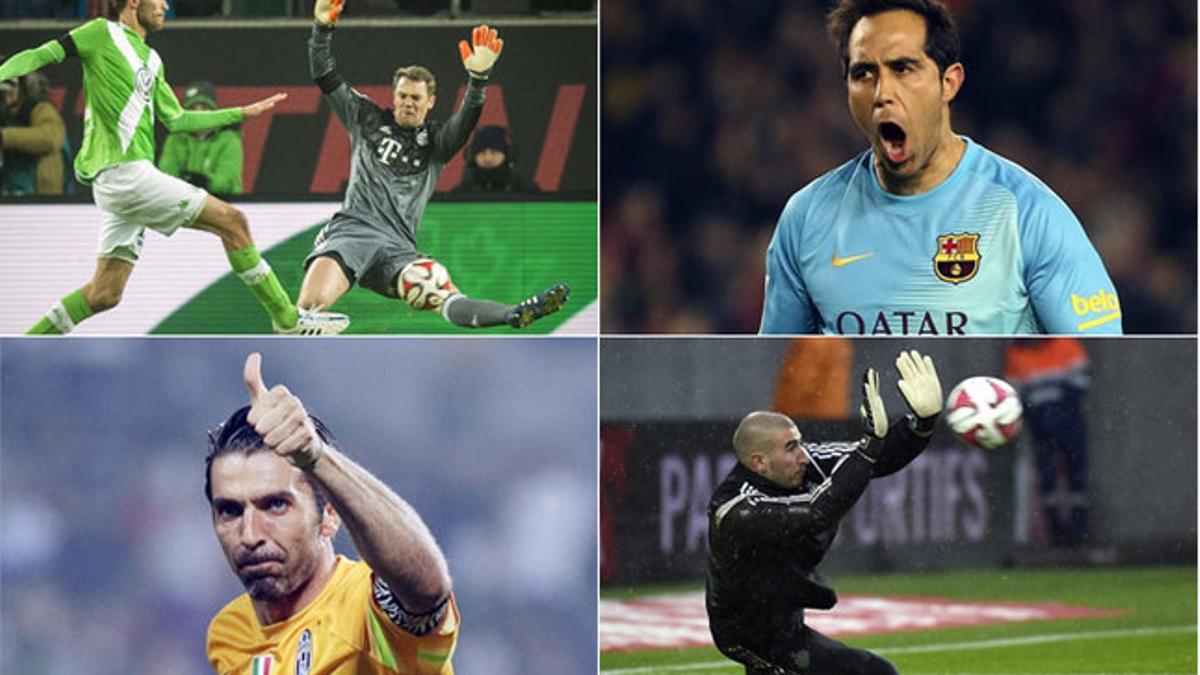 Neuer manda; Bravo, Buffon y Ruffier, al acecho