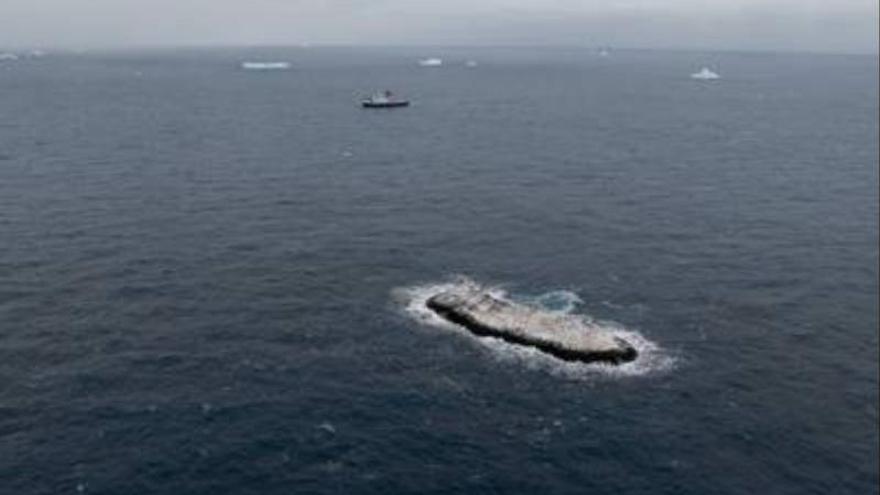 Investigadores polares descubren una isla desconocida en el mar de Weddell, en la Antártida