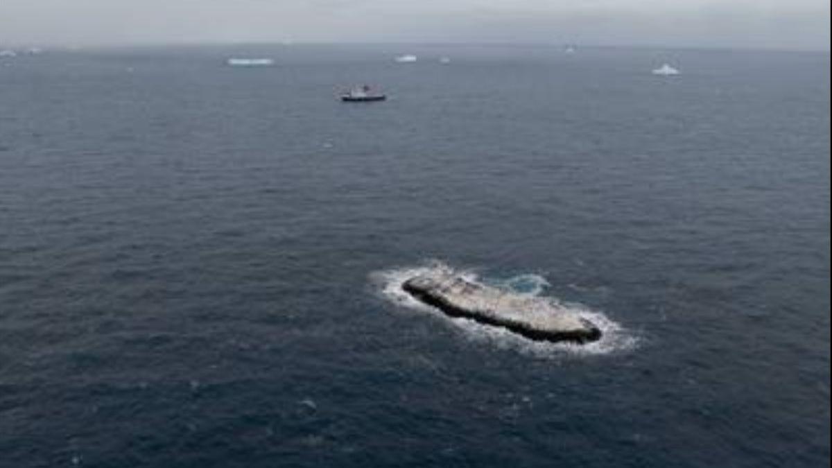 Los participantes en una expedición antártica en el Polarstern han descubierto una isla en el mar de Weddell que aún no ha sido registrada en las cartas náuticas.