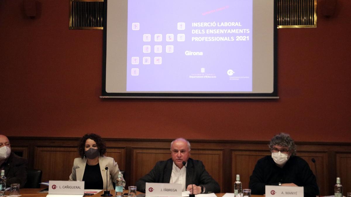 Presentació de l&#039;enquesta d&#039;inserció laboral dels ensenyaments professionals 2021 a les comarques gironines