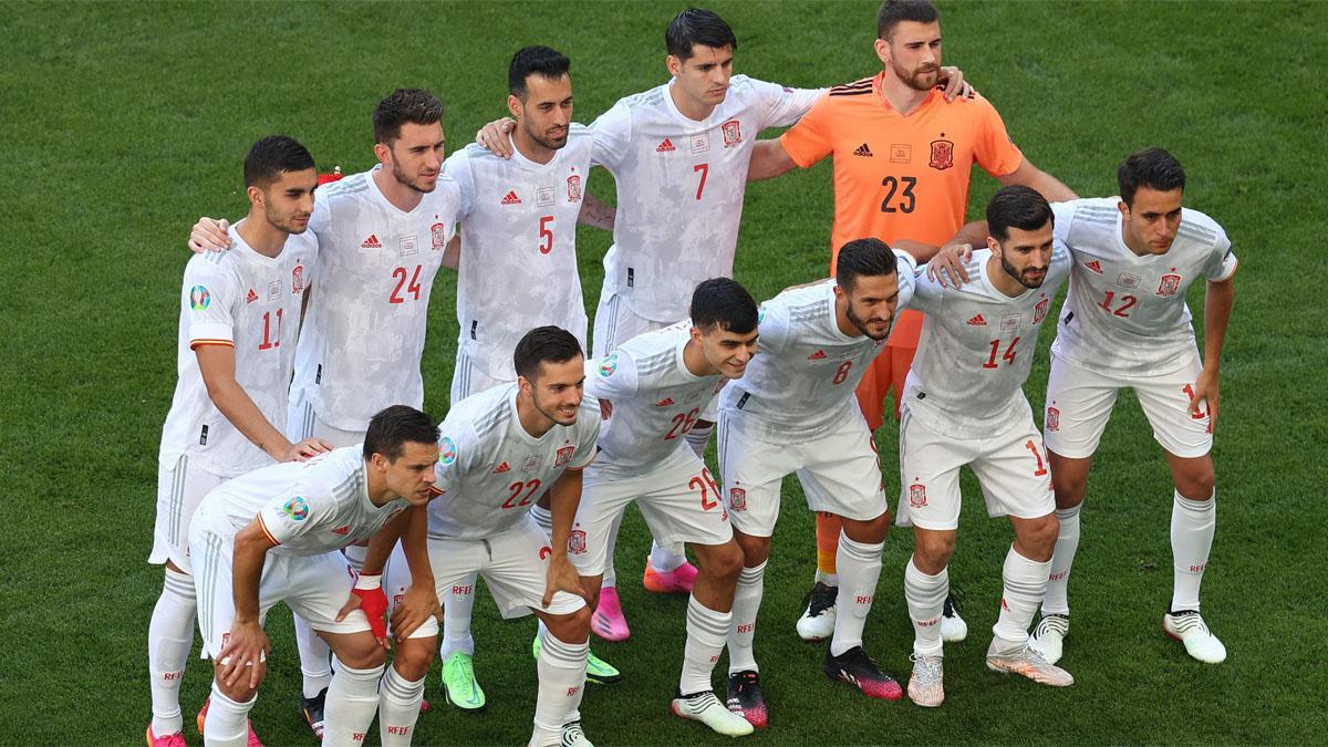 Este el once que alineó Luis Enrique y que se plantó en cuartos de la Euro