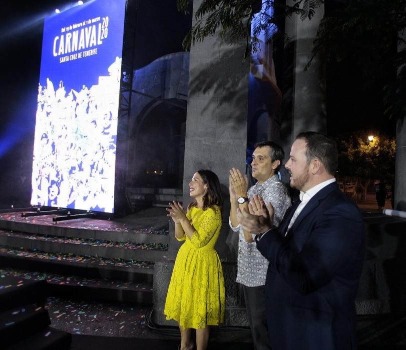 Presentación del cartel del Carnaval de Santa Cruz