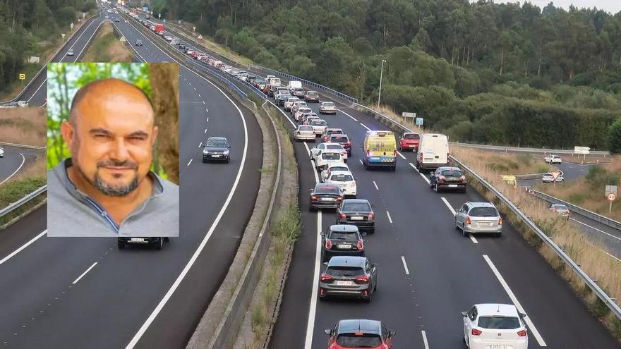 Un trabajador de Grúas Castmart muere atropellado cuando auxiliaba a un vehículo en la autovía de Brión