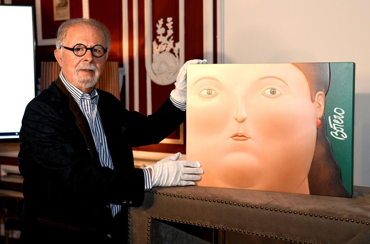 El pintor y escultor colombiano Fernando Botero
