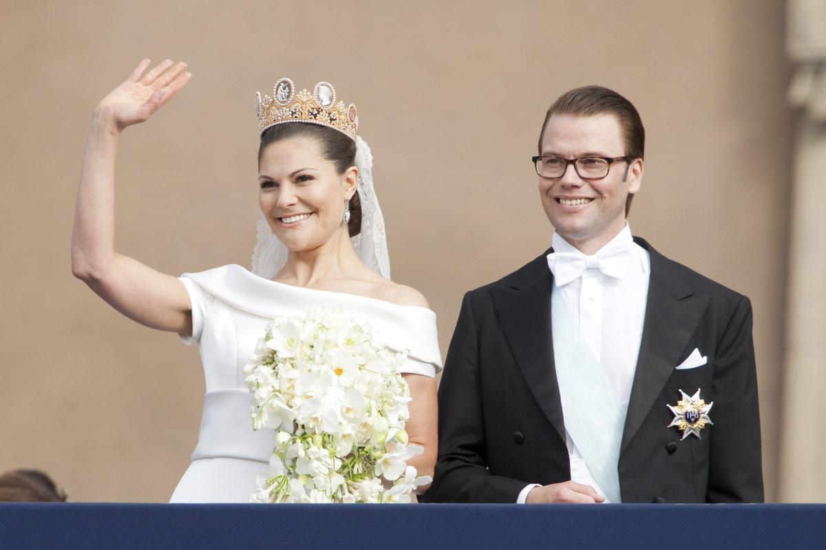Victoria de Suecia, el día de su boda