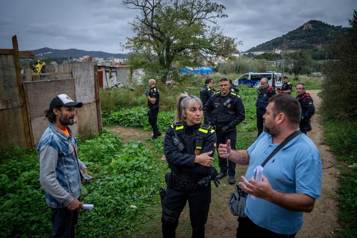 Cuenta atrás para el desalojo del campamento de chabolas de Montcada