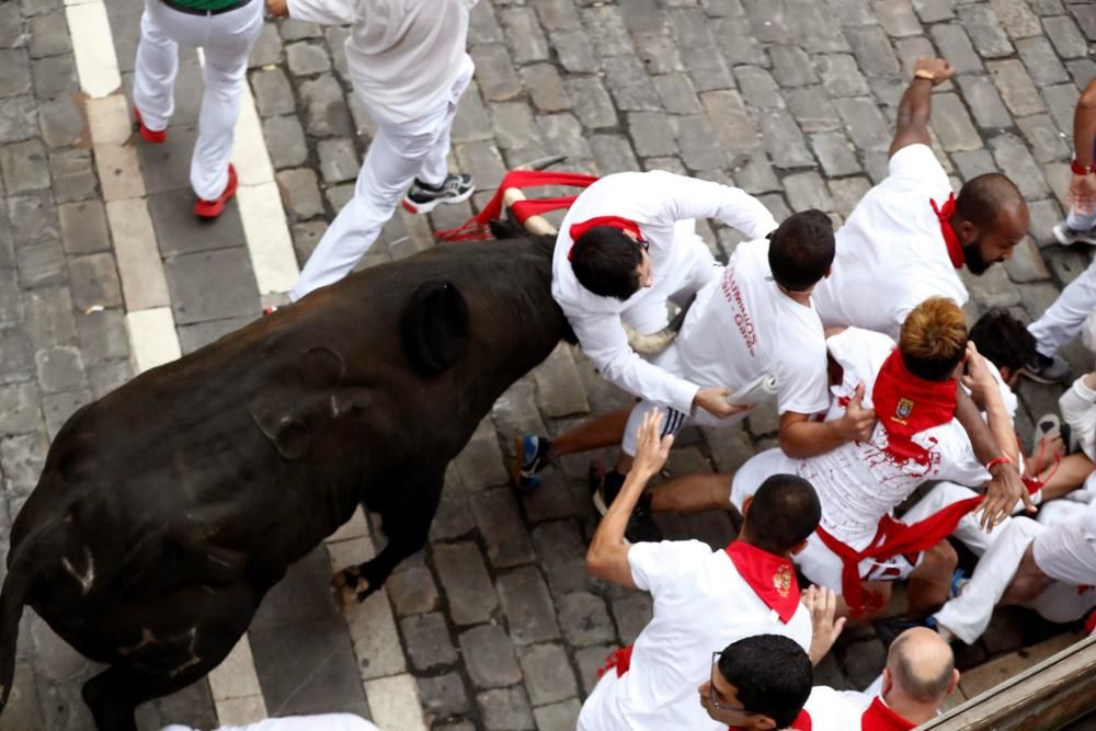 Séptimo encierro de Sanfermines 2018