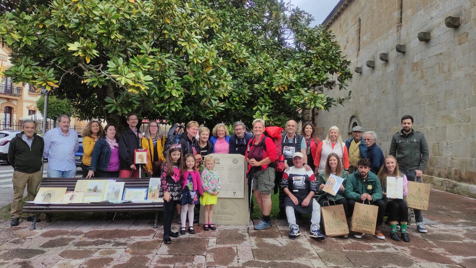 La Comarca de la Sidra descorcha la ruta jacobea: Villaviciosa, Colunga y Sariego participan en los Días Europeos del Camino de Santiago