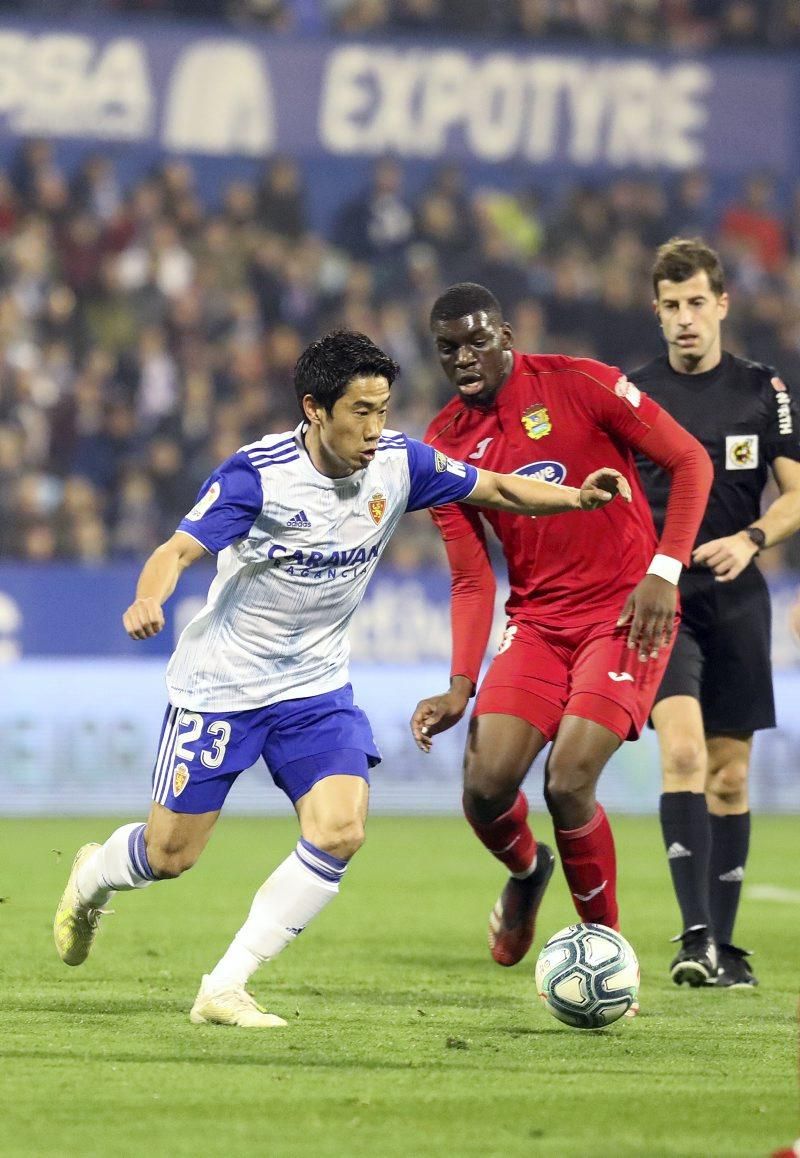 Partido entre el Real Zaragoza y el Fuenlabrada