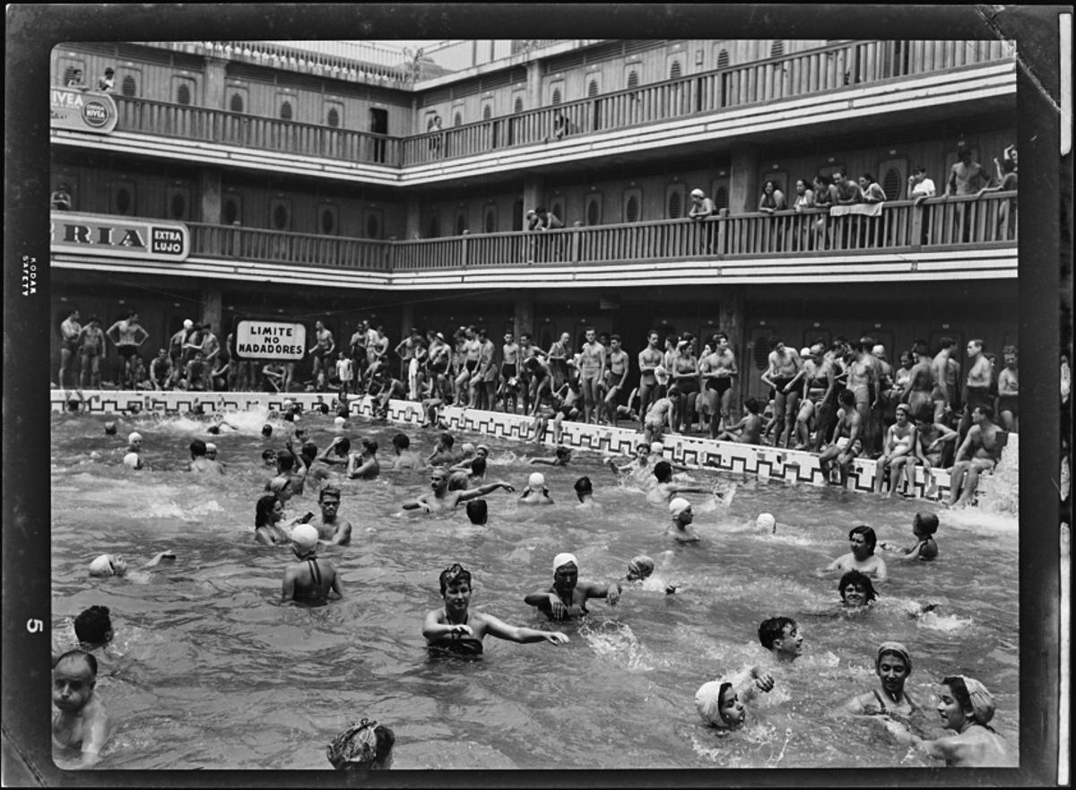 Piscina de los Baños de Sant Sebastià, en la Barceloneta