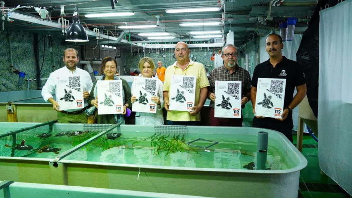 Presentación de la campaña en las instalaciones de LIMIA. | CAIB