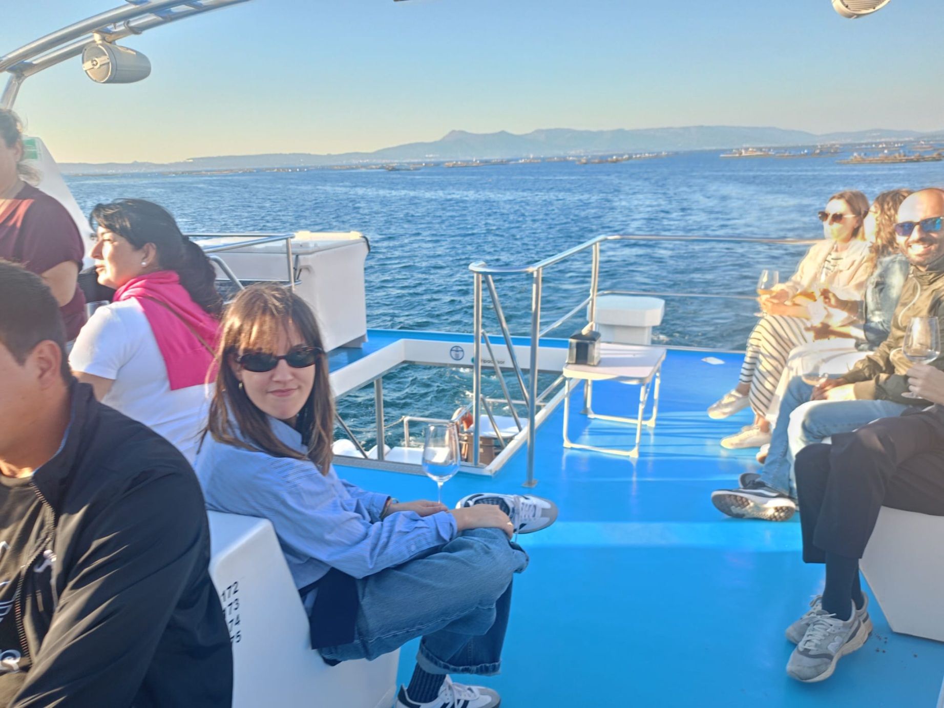 La ruta de «Viños singulares polo mar» a bordo del catamarán «Gran Cormorán Jet», esta tarde-noche.