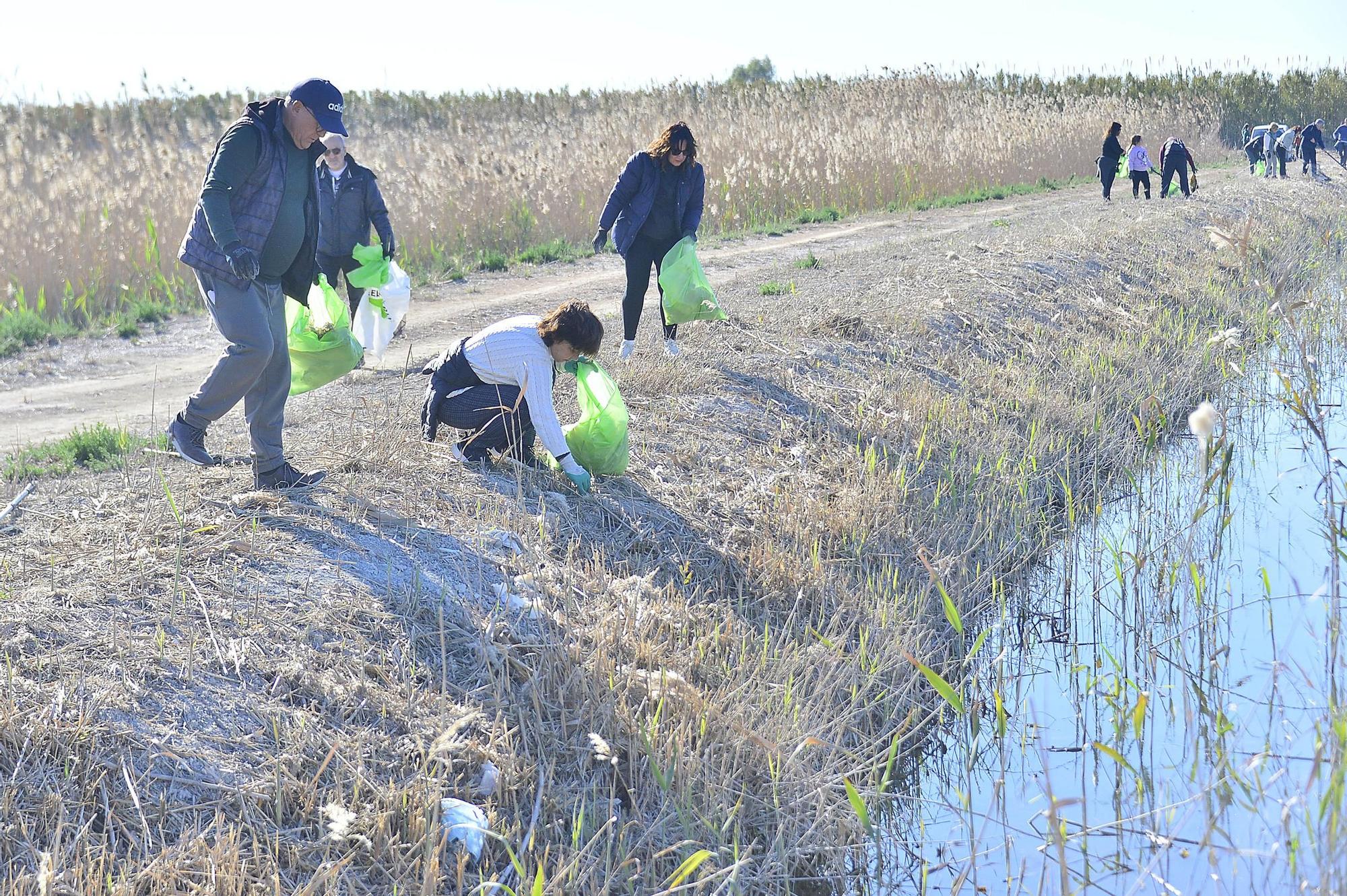RECOGIDA DE RESIDUOS Y RUTA ORNITOLÓGICA EN EL HONDO