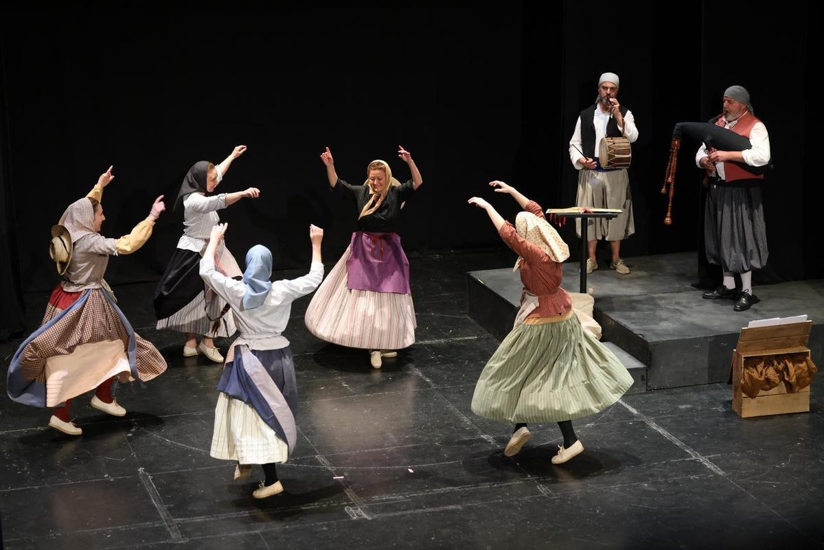 Representació de l'espectacle a Puigcerdà