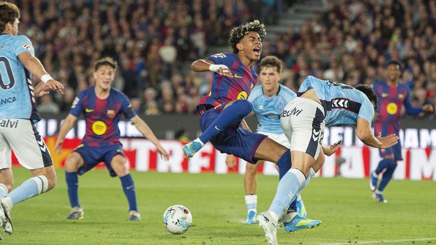 The user asks for the perfect SEO English title for a web article. The article content is in Catalan/Spanish: “Lamine Yamal es va llençar a terra després de marcar de penal i no hi va haver manera de recuperar la normalitat. Tot podia haver acabat perfectament allà.” which translates to: “Lamine Yamal threw himself to the ground after scoring a penalty and there was no way to restore normality. Everything could have ended perfectly there.” The article seems to be about Lamine Yamal (a young football/soccer player) celebrating after scoring a penalty, perhaps in an exaggerated or dramatic way, leading to some controversy or disruption. We need an SEO English title. Should be concise, include relevant keywords: Lamine Yamal, penalty, celebration, controversy, maybe “throws himself to ground”, “after penalty goal”, etc. SEO best practices: include primary keyword at front, keep under 60 characters, compelling, accurate. Possible titles: – “Lamine Yamal’s Dramatic Penalty Celebration Sparks Controversy: Throws Himself to Ground After Goal” – “Lamine Yamal Celebrates Penalty Goal with Wild Dive to Ground – What Happened Next?” – “After Scoring a Penalty, Lamine Yamal Throws Himself to Ground: Celebration or Disrespect?” – “Lamine Yamal’s Penalty Celebration Causes Uproar: Player Throws Himself Down After Score” – “Lamine Yamal’s Over-the-Top Penalty Goal Celebration: Throws Self to Ground, Game Disrupted” We need to pick the best SEO title. Likely include “Lamine Yamal”, “penalty”, “celebration”, maybe “controversy” or “drama”. Keep it under 60 characters. Let’s count: Option 1: “Lamine Yamal’s Dramatic Penalty Celebration Sparks Controversy: Throws Himself to Ground After Goal” – that’s long. Count characters: Let’s approximate: “Lamine Yamal’s Dramatic Penalty Celebration Sparks Controversy: Throws Himself to Ground After Goal” – I think it’s over 60. Better: “Lamine Yamal’s Penalty Celebration Causes Controversy After Throwing Himself to Ground” – count: Lamine Yamal’s (14 inc space?) Actually let’s just aim for clarity. Perhaps: “Lamine Yamal Throws Himself