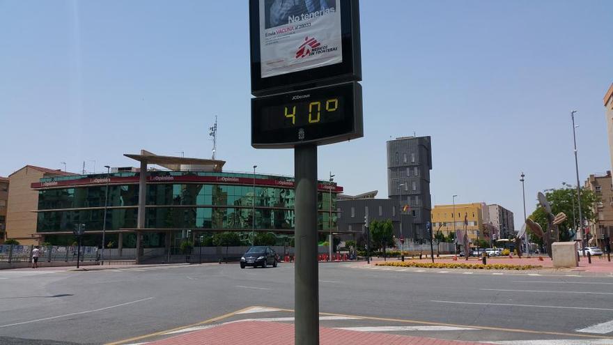 Los termómetros pueden rozar los 40ºC el jueves