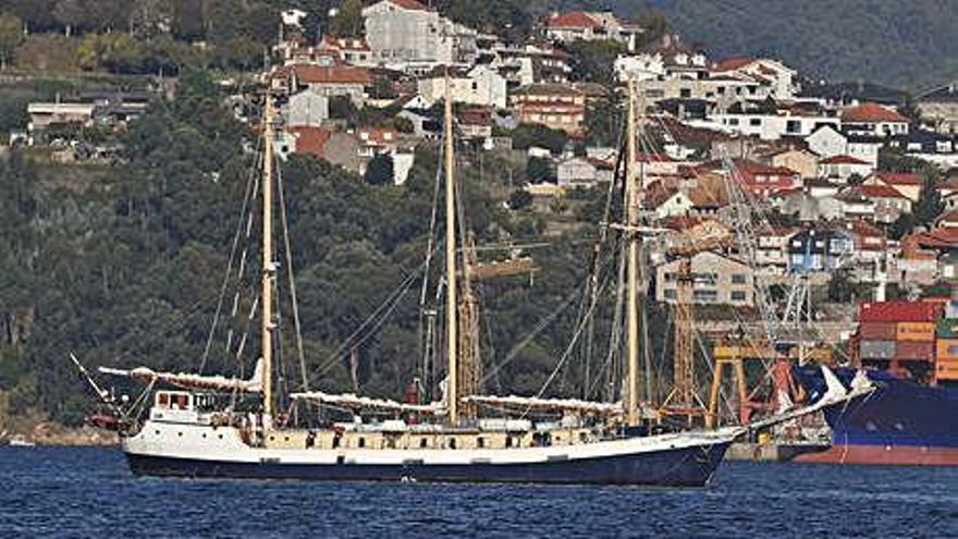 La goleta “Älva”, en Vigo. | // R.G.