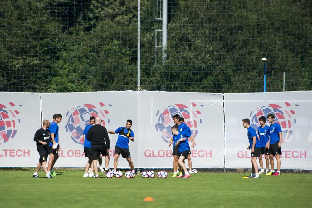 Entrenamiento del Real Oviedo