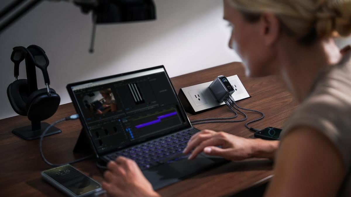 Cargador de pared Anker.