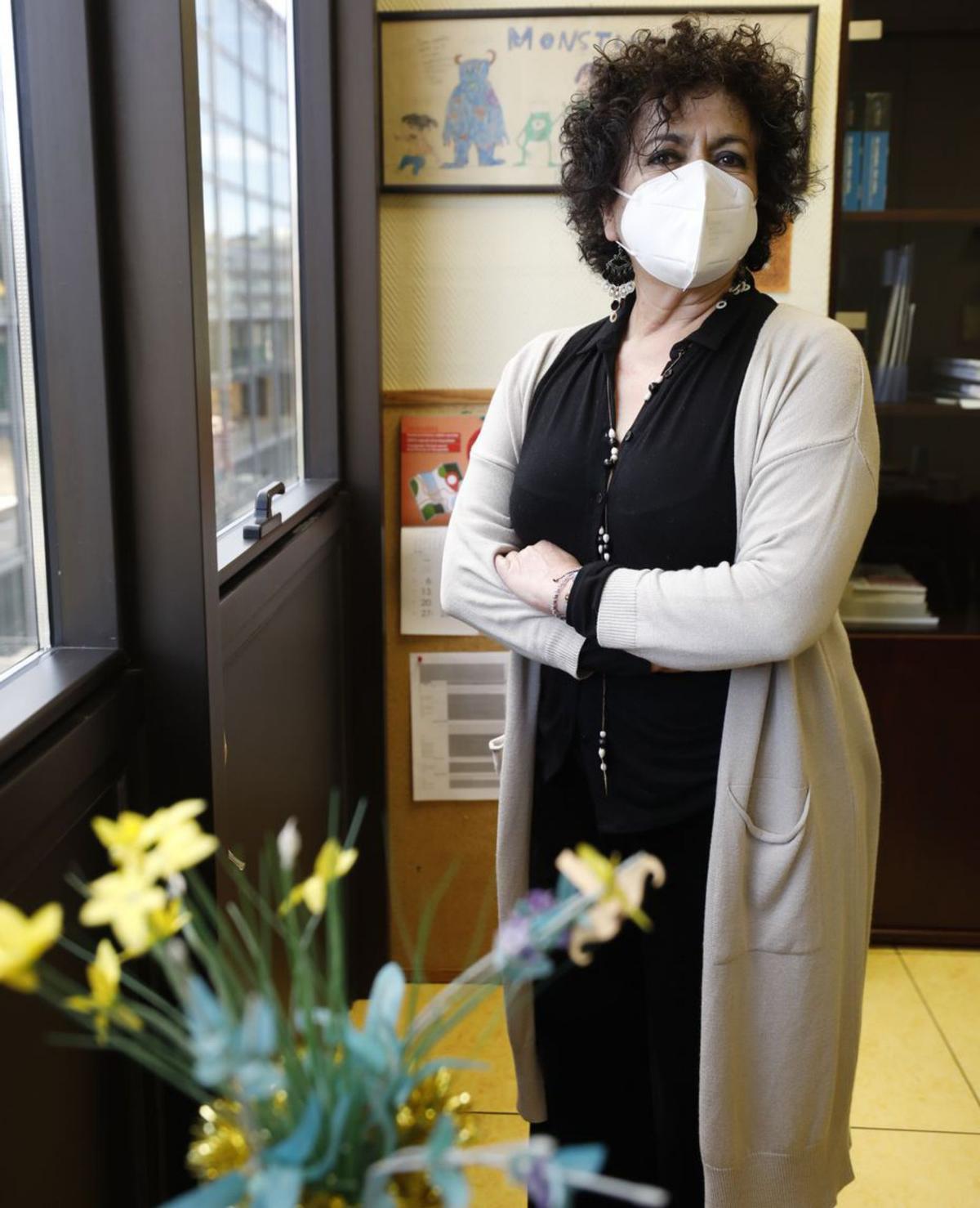 Marta del Arco, ayer, en su despacho. | Luisma Murias