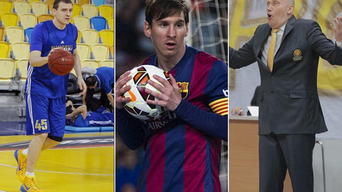 Kurtinaitis se acordó de Messi para atizar a Sheleketo