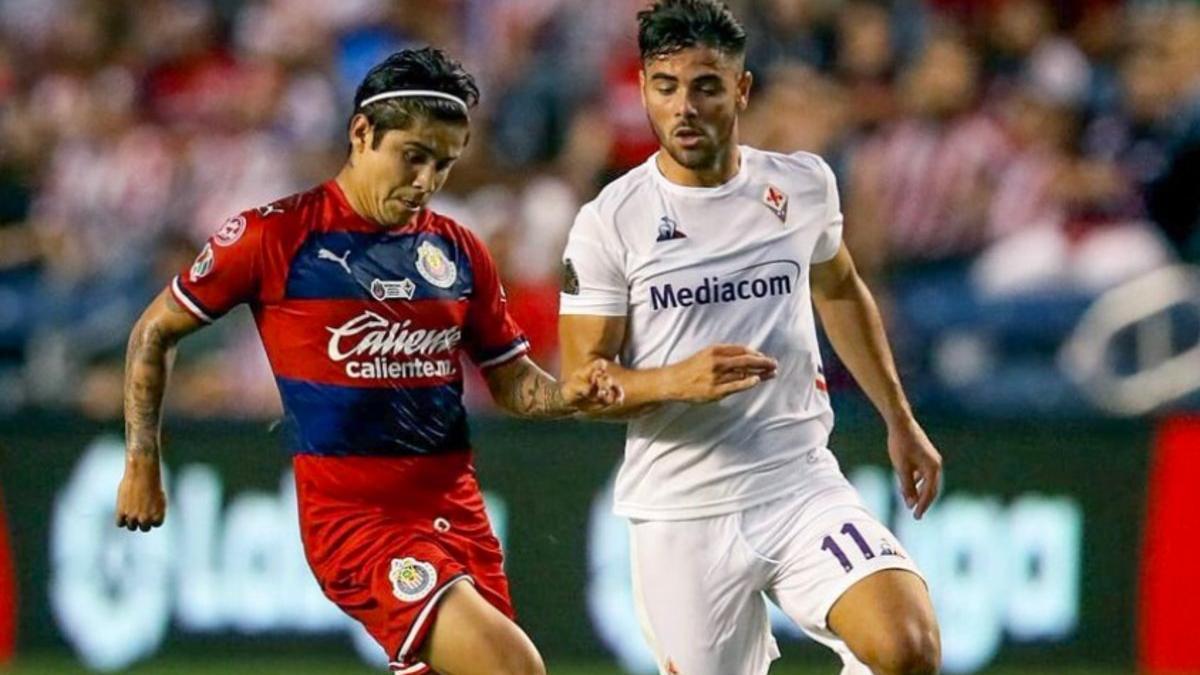 Fiorentina y Chivas se enfrentaron por la International Champions Cup