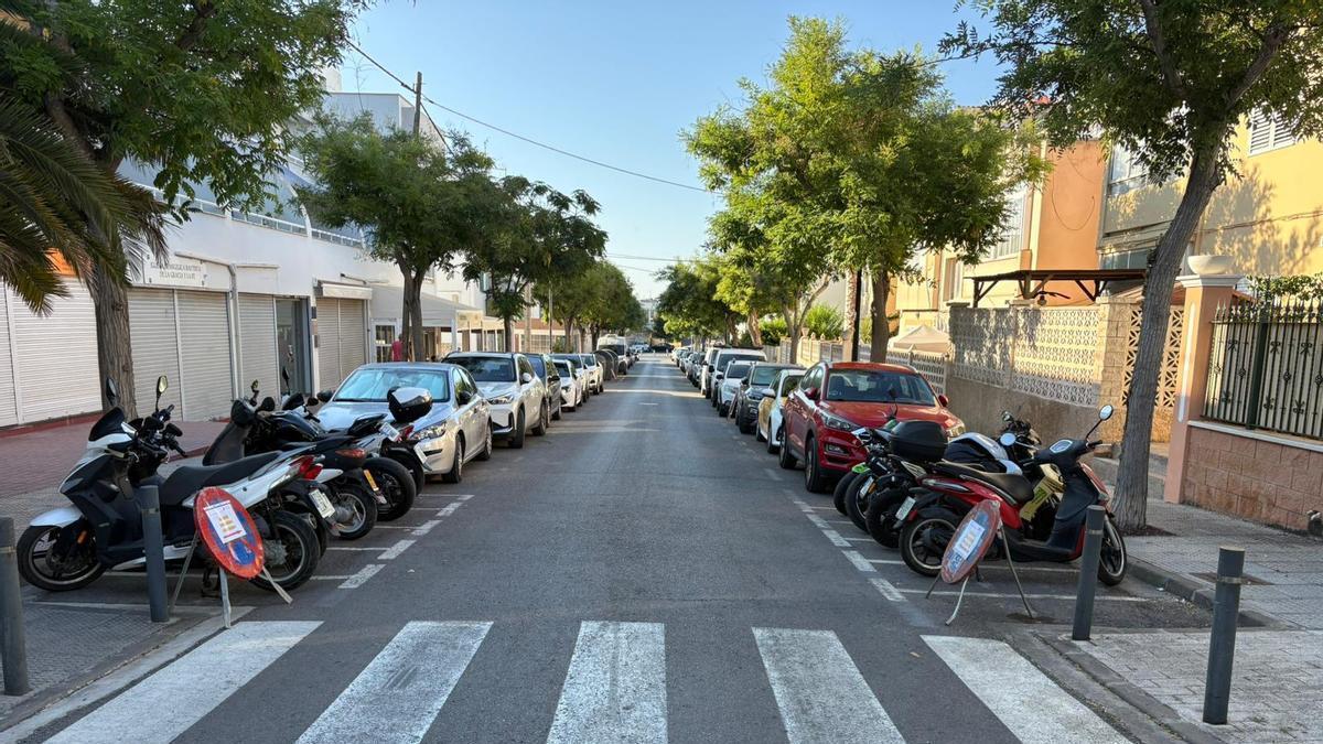 La calle que permanecerá cerrada a partir del jueves.