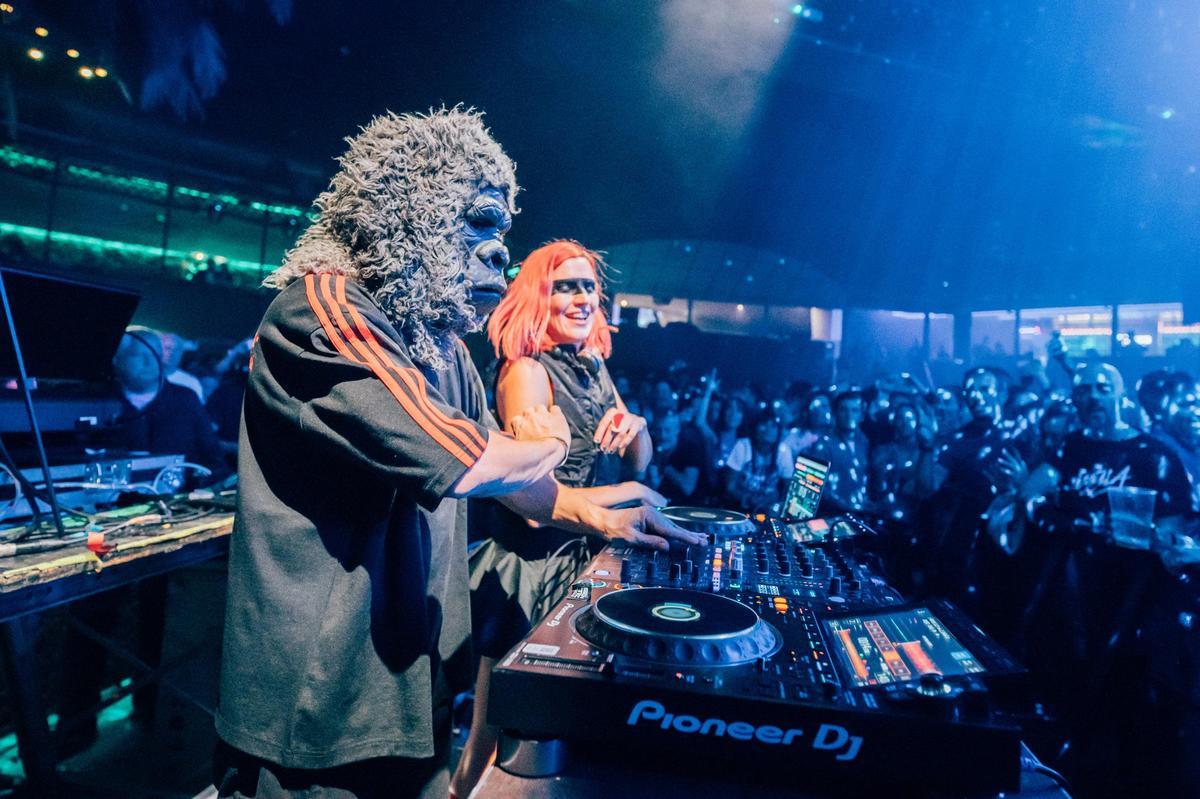 Elyella en un concierto en La Riviera de Madrid.