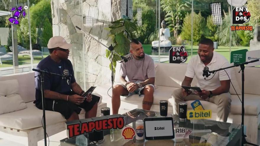 Vidal no se calla: "El VAR se inventó por el Madrid. Para que no me robaran más"