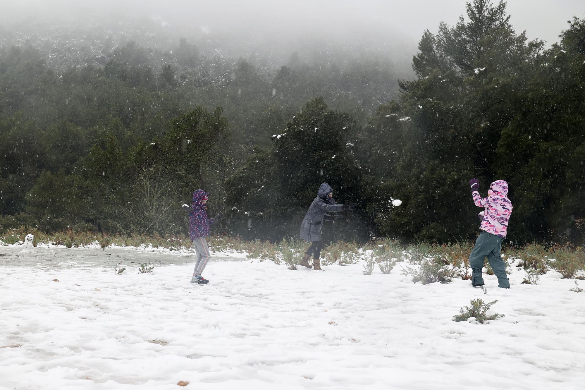 Sehenswürdigkeit Schnee auf Mallorca - neue Bilder aus der Serra de Tramuntana