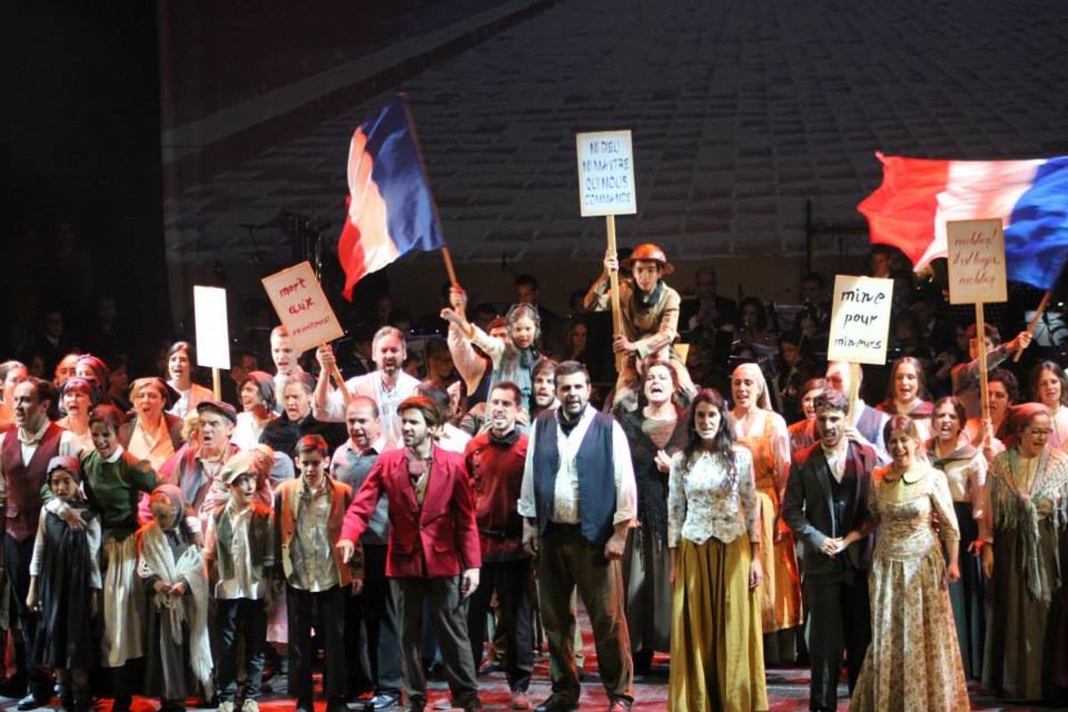 Un momento del musical. / El Correo