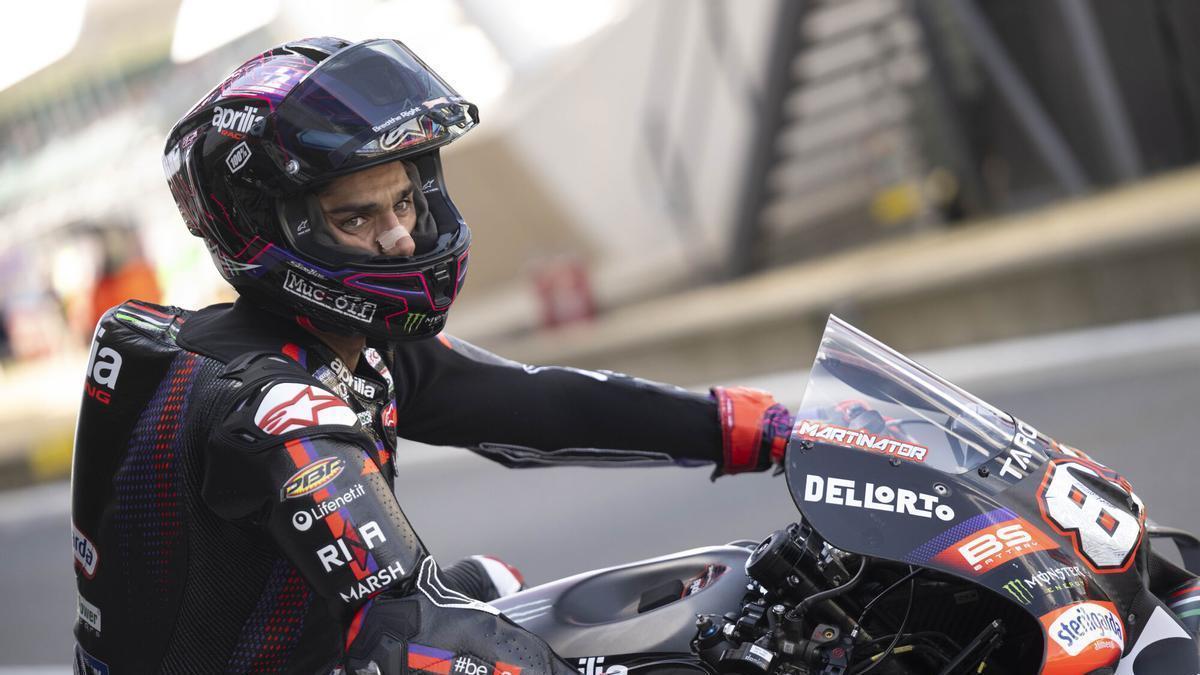 Jorge Martín, en Silverstone