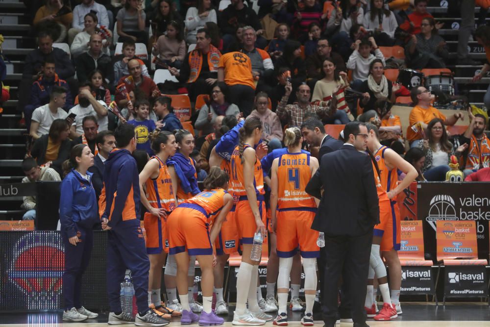 Dieciseisavos de Eurocup Women entre Valencia Basket y WBC Erisey