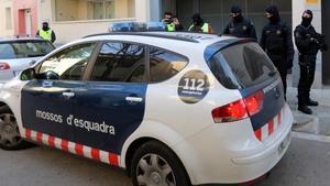 Un cotxe dels Mossos.