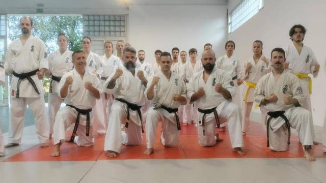 Exámenes de paso de grado en el Club Budoyama de A Estrada |